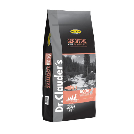 Dr.Clauder’s Sensitive Adult Salmon & Rice лосось та рис 12,5кг🚀