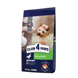 Клуб 4 Лапи Adult Small Breeds Duck - сухий корм з качкою для дорослих собак малих порід 14кг