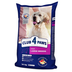 Клуб 4 Лапи Adult Large Breeds - сухий корм для дорослих собак великих порід 14кг