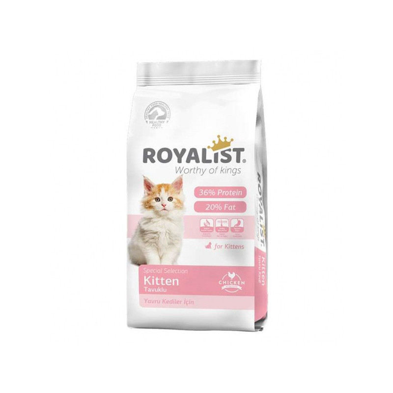 Royalist Kitten Food Сухий корм з курятиною для кошенят 15кг