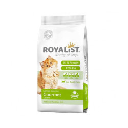 Royalist Вишуканий сухий корм для дорослих котів Гурман 15кг